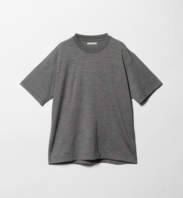 UNITED ARROWS「ウール マイクロボーダーTシャツ」|Tシャツ・カットソー|