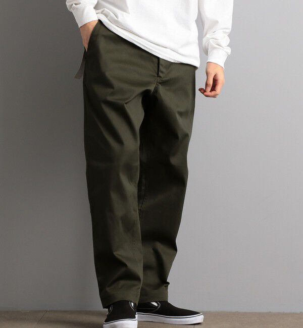 UNITED ARROWS green label relaxing「【別注/WEB限定】＜3/2 WORKS＞GLR チノパンツ -ストレッチ-」|チノ|OLIVE