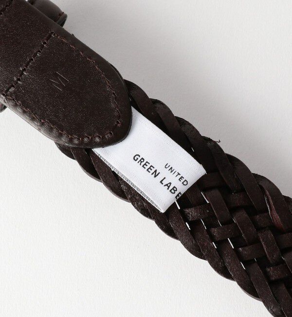 UNITED ARROWS green label relaxing「レザー メッシュ 30 ベルト」|ベルト|