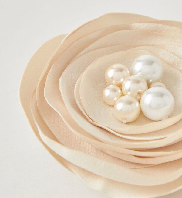 UNITED ARROWS green label relaxing「フラットフラワー コサージュ」|ブローチ・コサージュ|