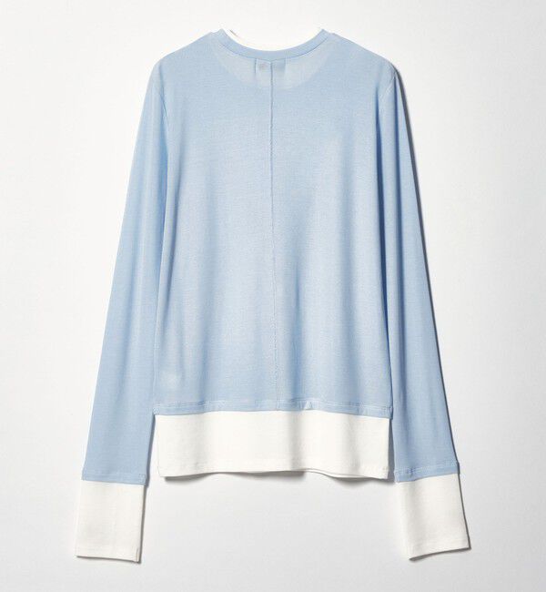 EMMEL REFINES「＜EMMEL REFINES＞EM ベアフライス クルーネック プルオーバー」|Tシャツ・カットソー|