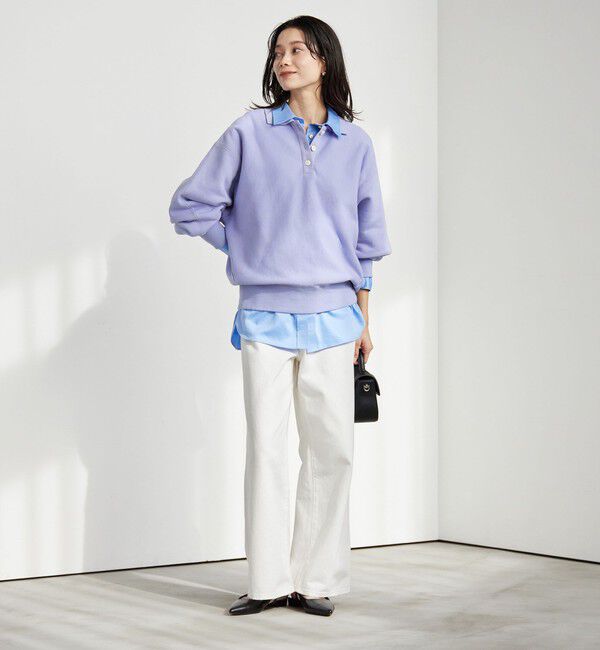 UNITED ARROWS green label relaxing「ポロカラー スウェット」|スウェット・ジャージ|