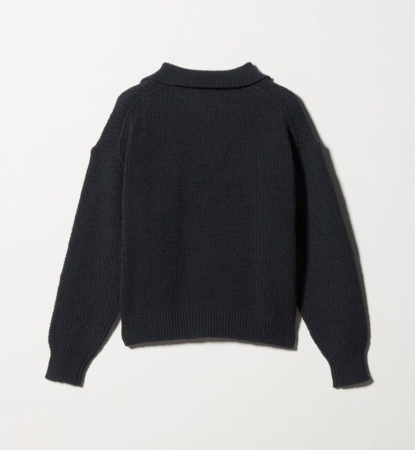 UNITED ARROWS green label relaxing「テープヤーン スキッパー プルオーバー ニット ウォッシャブル」|ニット・セーター|