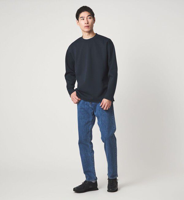 UNITED ARROWS green label relaxing「ダブルフェイス クルーネック カットソー」|Tシャツ・カットソー|