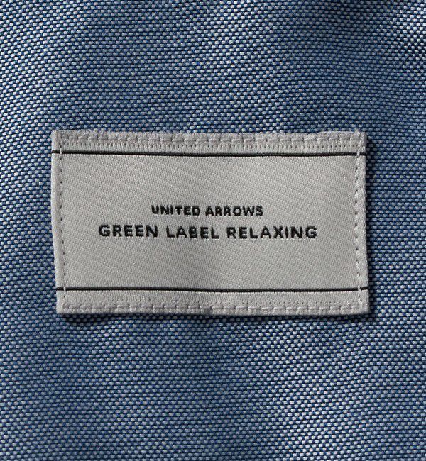 UNITED ARROWS green label relaxing「エブリット コットンオックス ソリッド スナップ ボタンダウン シャツ -イージーアイロン-」|シャツ・ブラウス|