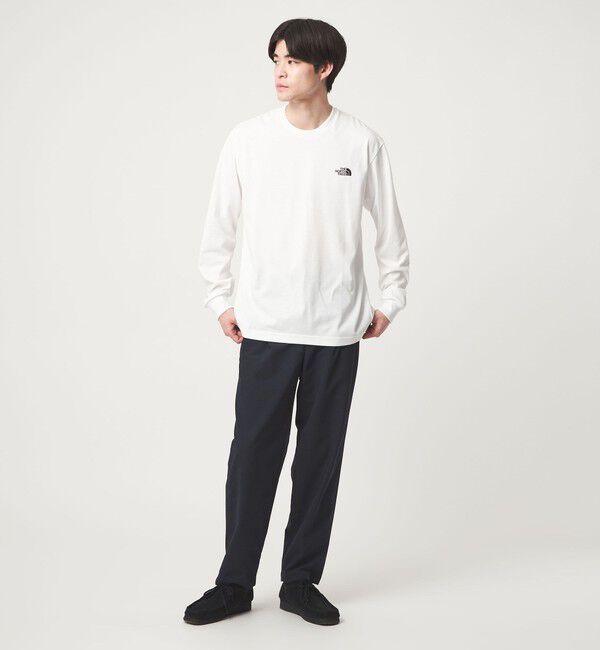 UNITED ARROWS green label relaxing「＜THE NORTH FACE＞バック スクエアロゴ ロングスリーブ 長袖 Tシャツ」|Tシャツ・カットソー|