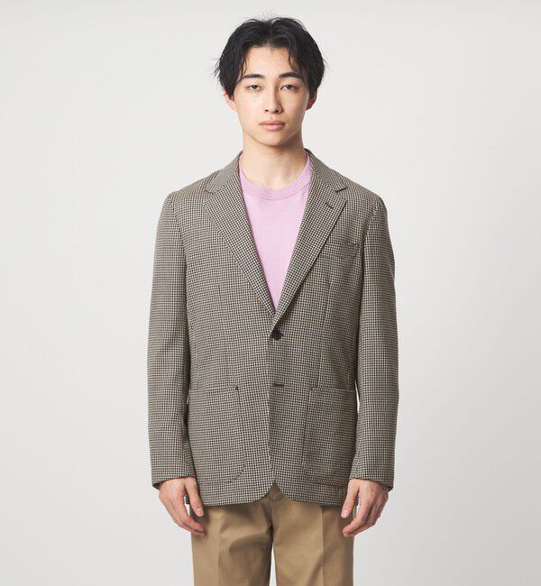 UNITED ARROWS green label relaxing「REDA MESH チドリ 2B RG ジャケット」|テーラードジャケット|