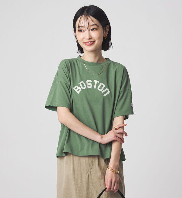 UNITED ARROWS green label relaxing「【別注】＜Champion＞サマー Tシャツ UVカット」|Tシャツ・カットソー|KELLY