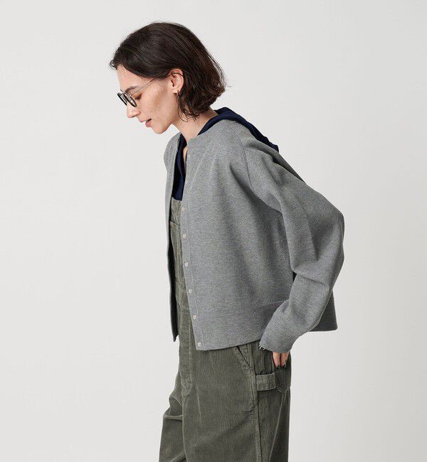 BEAUTY&YOUTH UNITED ARROWS「ダブルフェイス リングボタンカーディガン2 ウォッシャブル」|カーディガン|