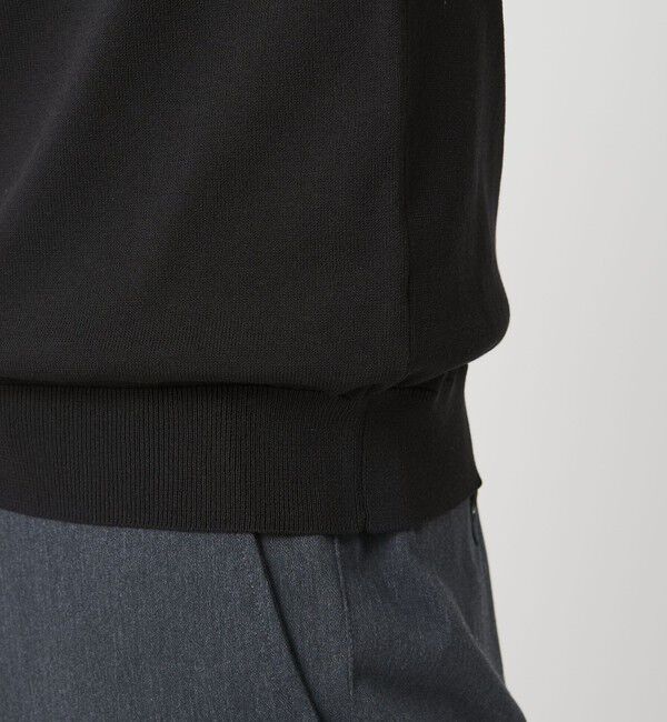 BEAUTY&YOUTH UNITED ARROWS「【WEB限定 WARDROBE SMART】KOUKIN ハイゲージ ニット ポロシャツ【抗菌・防臭】」|ニット・セーター|