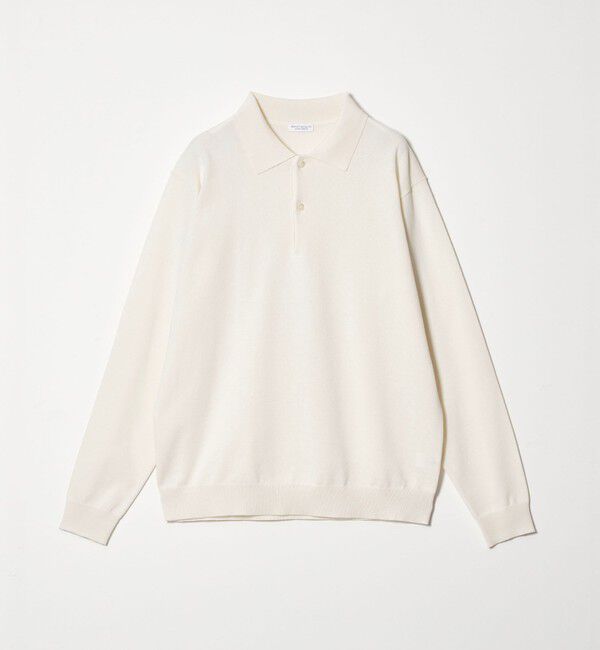 BEAUTY&YOUTH UNITED ARROWS「【WEB限定 WARDROBE SMART】KOUKIN ハイゲージ ニット ポロシャツ【抗菌・防臭】」|ニット・セーター|