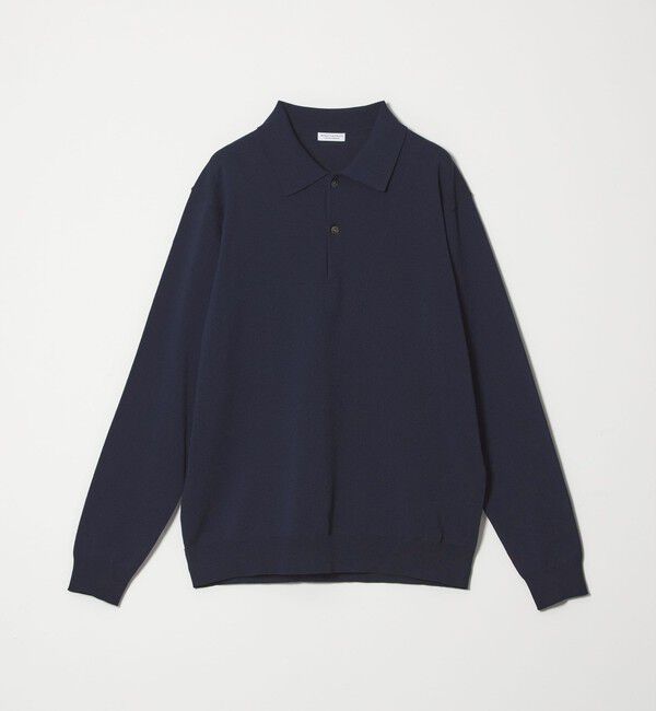 BEAUTY&YOUTH UNITED ARROWS「【WEB限定 WARDROBE SMART】KOUKIN ハイゲージ ニット ポロシャツ【抗菌・防臭】」|ニット・セーター|