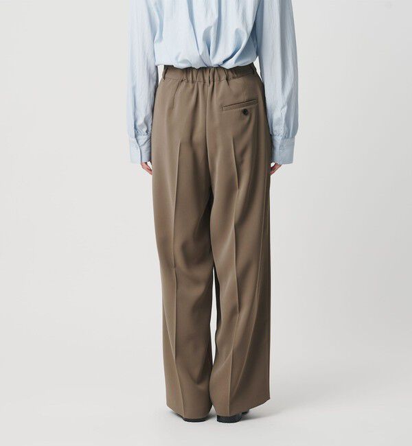 BEAUTY&YOUTH UNITED ARROWS「【WEB限定 Wardrobe DAILY MINIMAL】ダブルクロス ラップパンツ ウォッシャブル」|スラックス|
