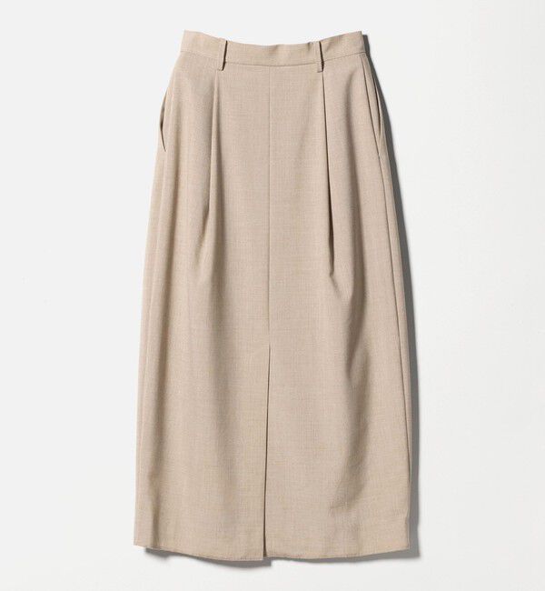 BEAUTY&YOUTH UNITED ARROWS「ポリエステルブレンド タックスカート」|スカート|