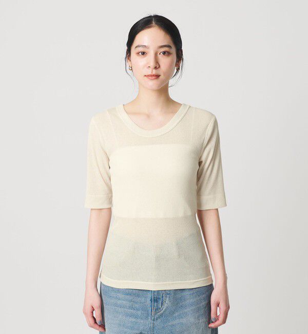 BEAUTY&YOUTH UNITED ARROWS「ポリエステル 2WAY コンパクトカットソー」|Tシャツ・カットソー|
