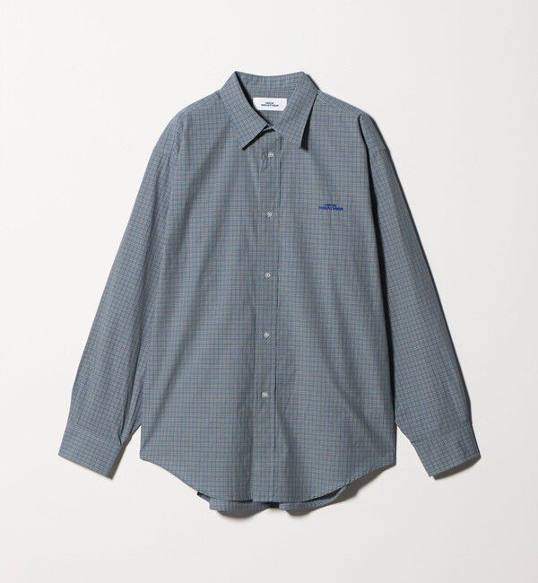 NICE WEATHER「＜NICE WEATHER＞ロゴ チェックシャツ」|シャツ・ブラウス|COBALT