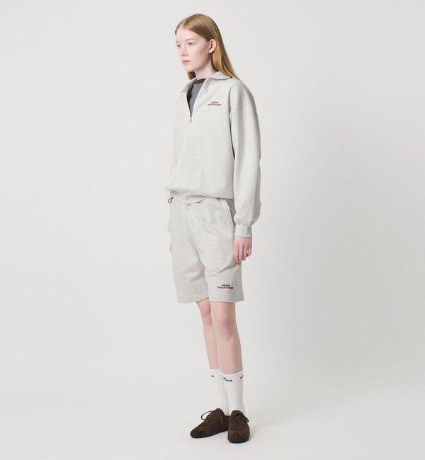 NICE WEATHER「＜NICE WEATHER＞ロゴ スウェットハーフジップ」|スウェット・ジャージ|