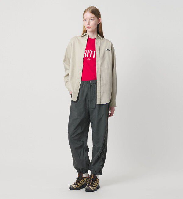 NICE WEATHER「＜NICE WEATHER＞ツイル ボタンダウン シャツ」|シャツ・ブラウス|