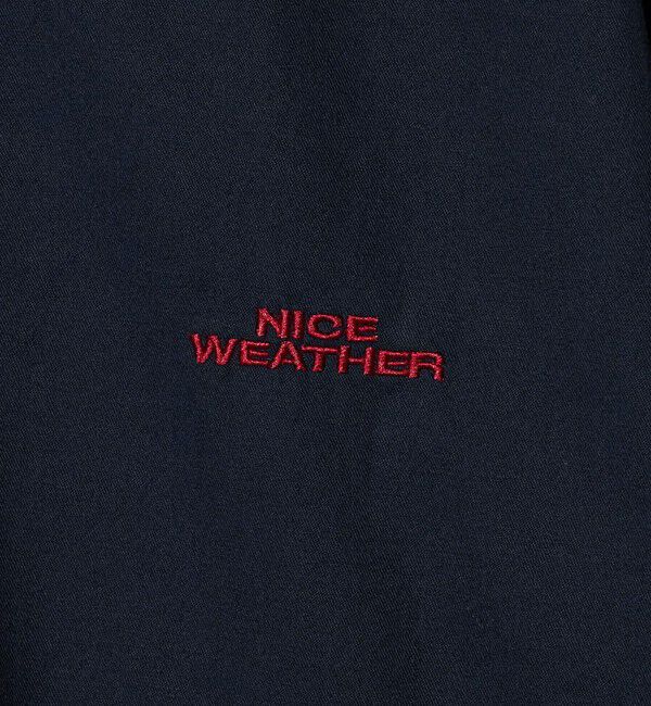 NICE WEATHER「＜NICE WEATHER＞ツイル ボタンダウン シャツ」|シャツ・ブラウス|