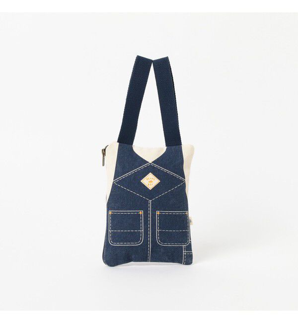 BEAMSBOY「BEAMS BOY / オーバーオール プリントポーチ」|ポーチ|