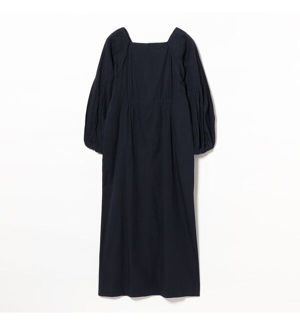 Demi-Luxe BEAMS 「ne Quittez pas / ポプリン タック ロングスリーブ ワンピース」|ワンピース|