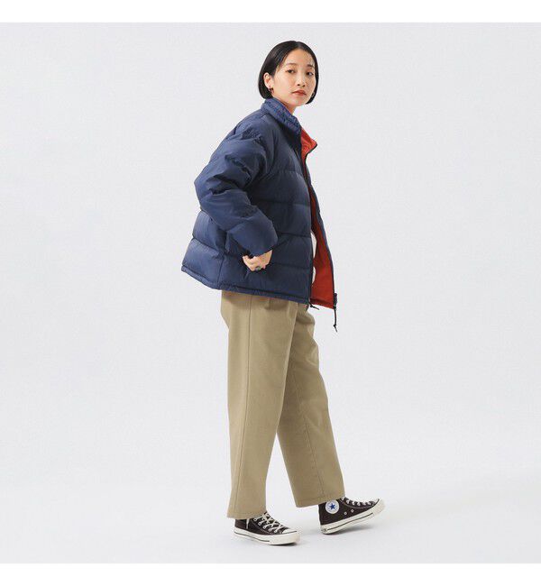 BEAMSBOY「リバーシブル ダウン ジャケット」|ブルゾン・スタジャン|