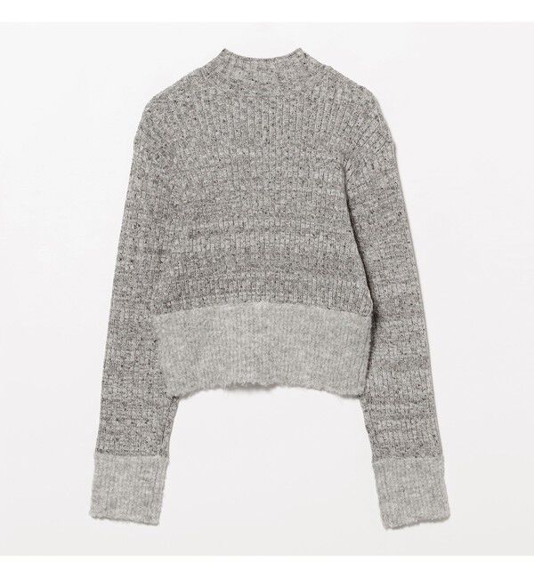 Ray BEAMS 「メランジ リブ ハイネック ニット」|ニット・セーター|