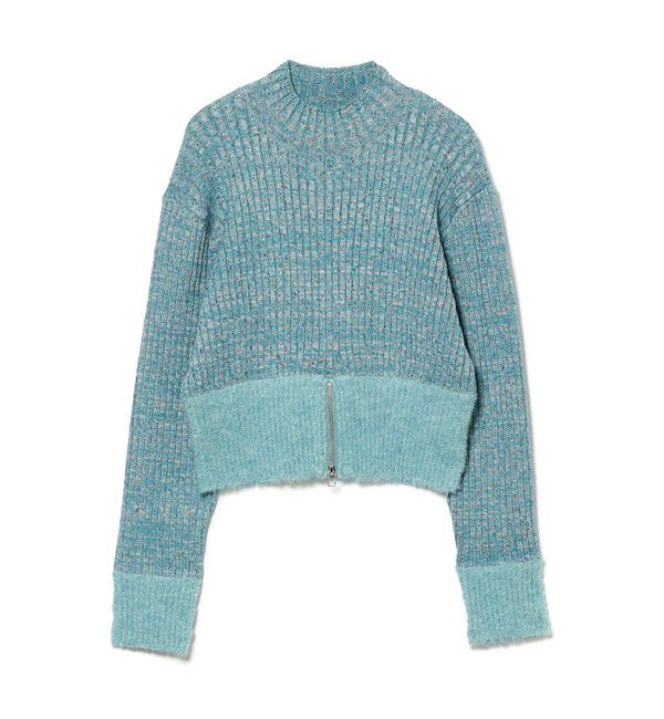 Ray BEAMS 「メランジ リブ ハイネック ニット」|ニット・セーター|