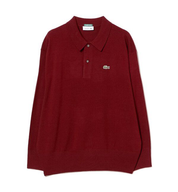 BEAMSBOY「【別注】LACOSTE / ニット ポロシャツ」|ニット・セーター|