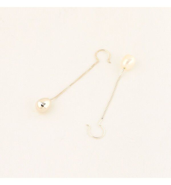 Demi-Luxe BEAMS 「Rieuk / パール チェーン フックピアス」|その他|