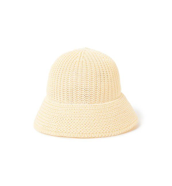 Demi-Luxe BEAMS 「〈WOMEN〉KIJIMA TAKAYUKI /  ポリエステル 和紙ニット メトロハット」|ハット|