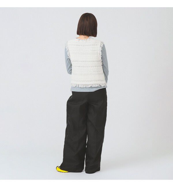 Ray BEAMS 「ツイード ニット ベスト」|ベスト・ジレ|