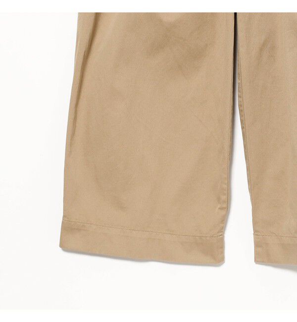 BEAMSBOY「ワイド タック チノ パンツ」|チノ|