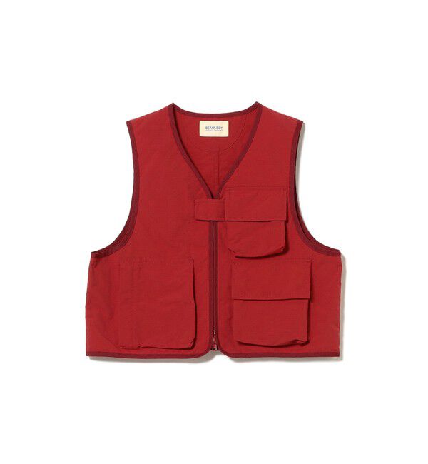 BEAMSBOY「US NAVY クルー ベスト」|ベスト・ジレ|