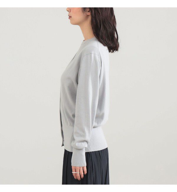 Demi-Luxe BEAMS 「AK+1 / 16ゲージ スビンコットン Vネック カーディガン」|ニット・セーター|