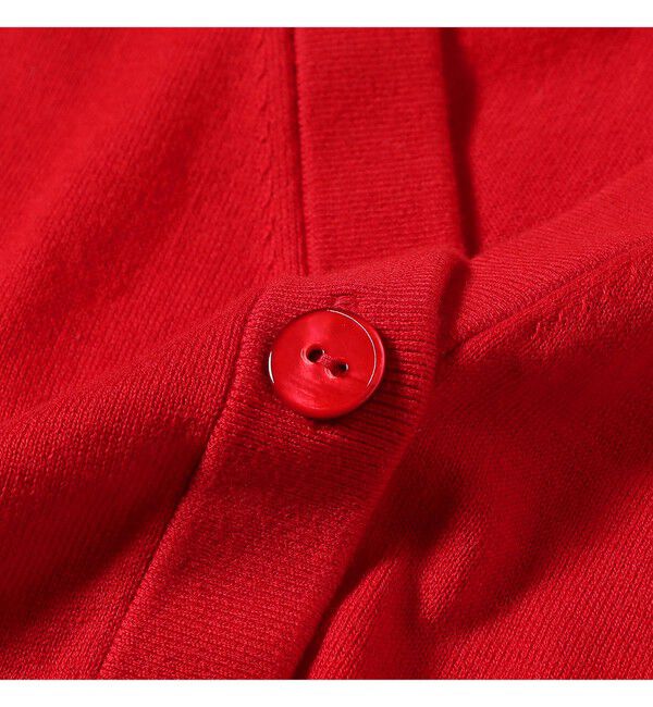 Demi-Luxe BEAMS 「AK+1 / 16ゲージ スビンコットン Vネック カーディガン」|ニット・セーター|