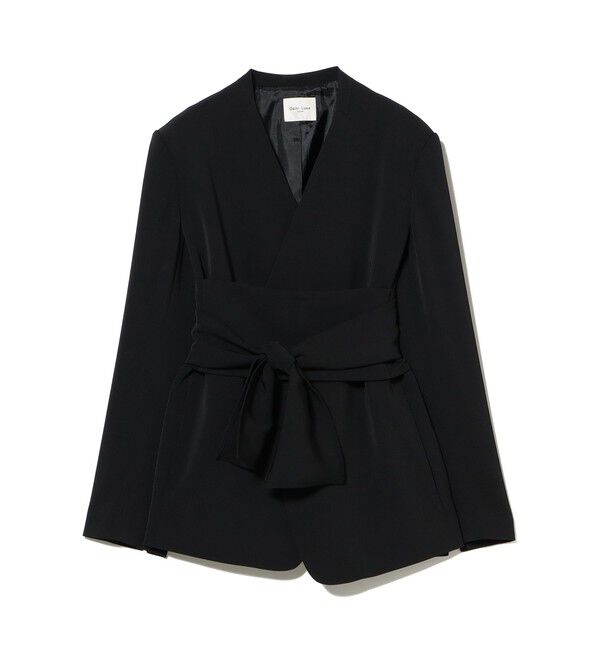 Demi-Luxe BEAMS 「ドライカルゼ ベルテッド ジャケット」|ダッフルコート|