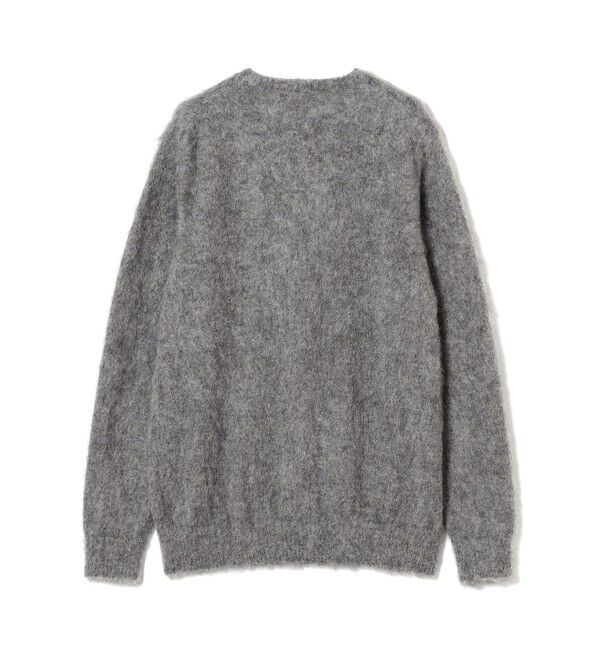BEAMS PLUS「ストレッチ モヘヤ クルーネック ニット」|ニット・セーター|