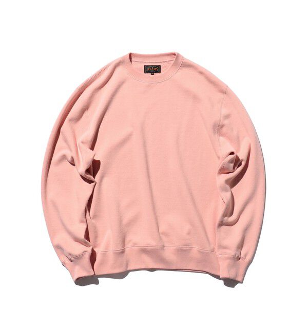 BEAMS PLUS「クルーネック スウェット」|スウェット・ジャージ|PINK