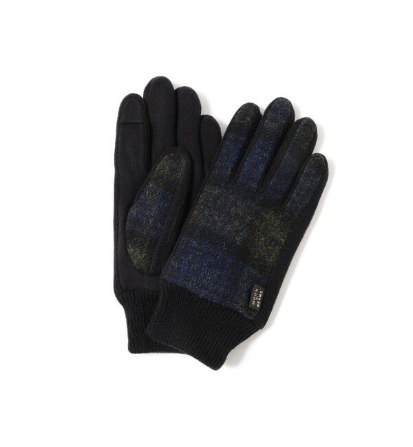 BEAMS「MOON ウール グローブ」|手袋|BLACK_WACTH