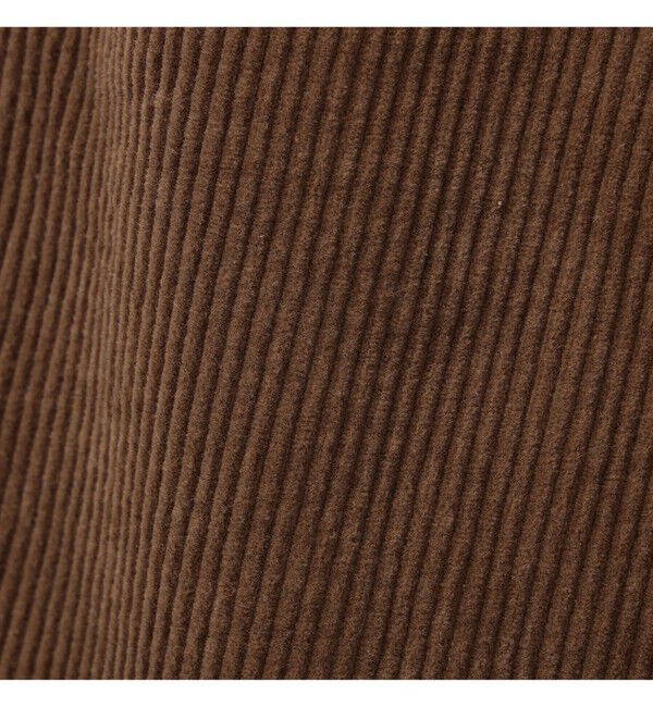 BEAMS「ワイドテーパード ウェービング  コーデュロイパンツ」|チノ|