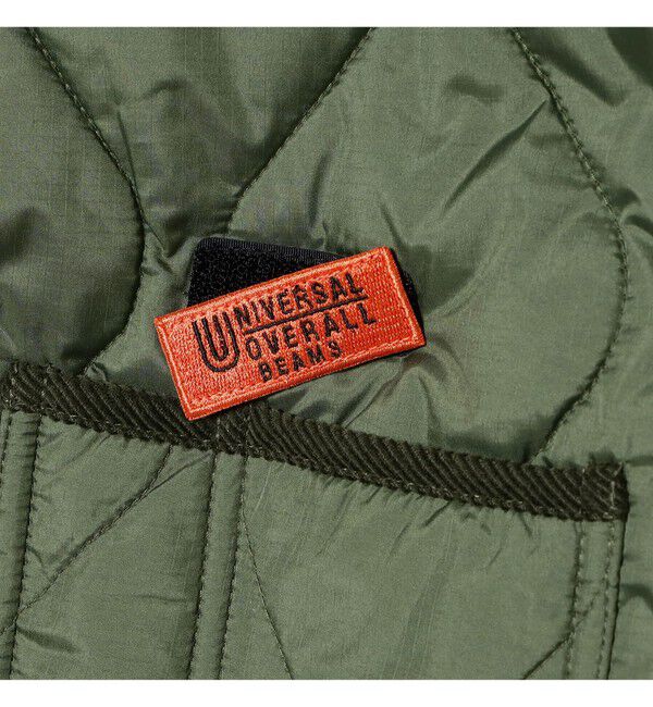 BEAMS「【別注】UNIVERSAL OVERALL / キルト カバー コーチジャケット」|ブルゾン・スタジャン|