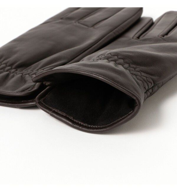 BEAMS「シープレザー グローブ」|手袋|