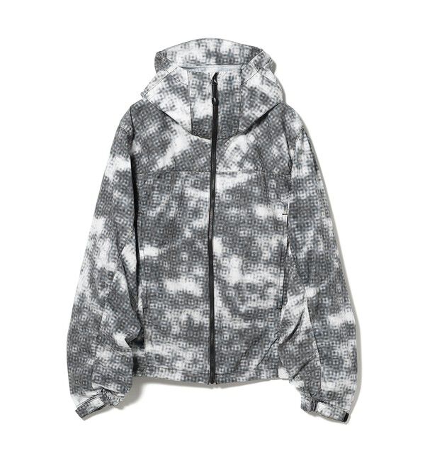 BEAMS「テック ジップ フーディ―」|ブルゾン・スタジャン|BLACK