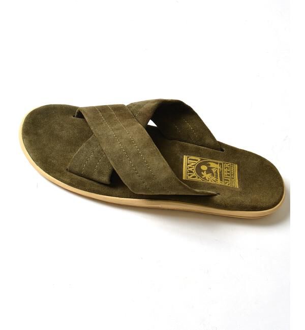 SHIPS「ISLAND SLIPPER: SHIPS(シップス) 別注 クロスストラップ サンダル」|サンダル|