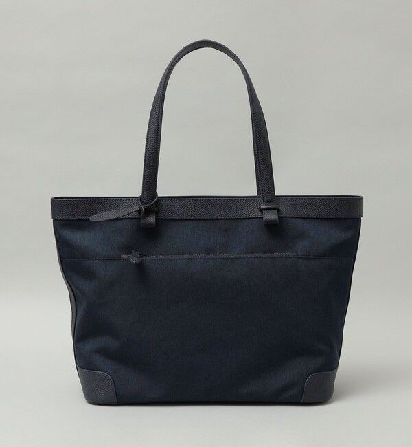 SHIPS「SHIPS: シュリンクレザー &times; ファブリック コンビ トートバッグ」|トートバッグ|