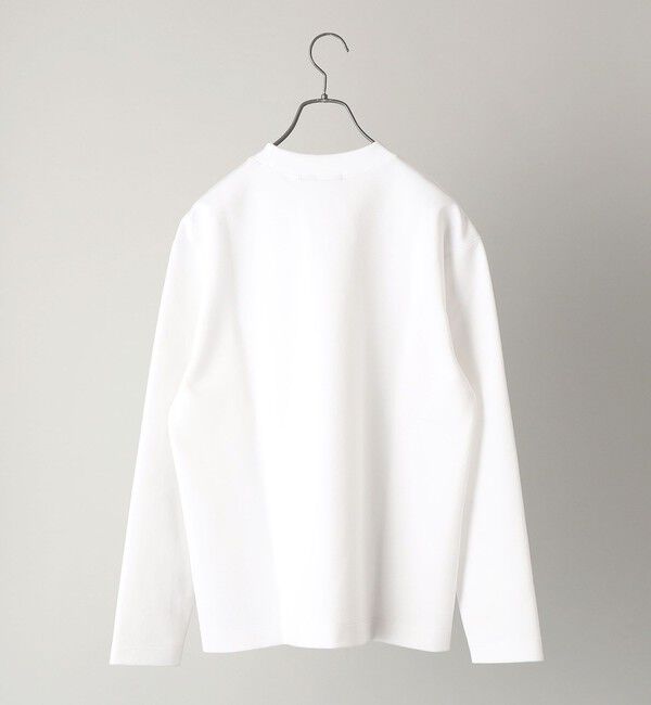 SHIPS「SHIPS:  ハイゲージ クルーネック ダンボールニット 長袖Tシャツ」|Tシャツ・カットソー|