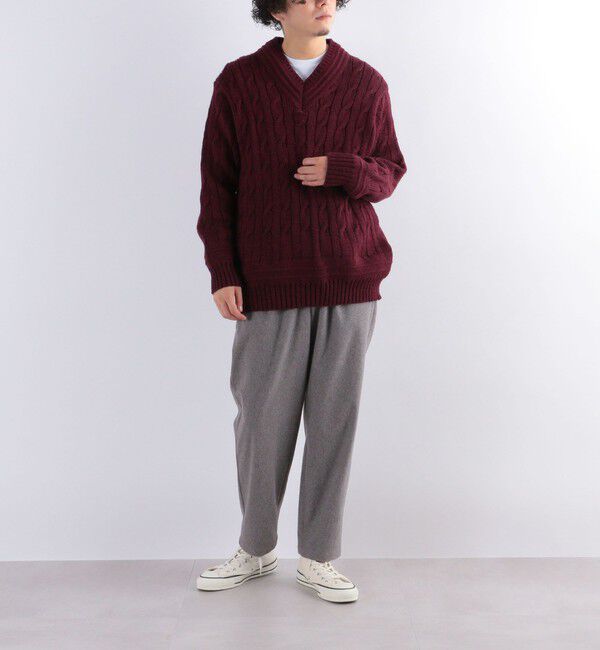 SHIPS any「SHIPS any: 《ウォッシャブル》WONDER SHAPE ストレッチ ウールライク ジャージー イージーパンツ◇」|その他|