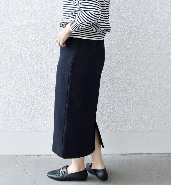 SHIPS any「SHIPS any:〈UVカット〉ジャージー ポケット タイト スカート」|スカート|
