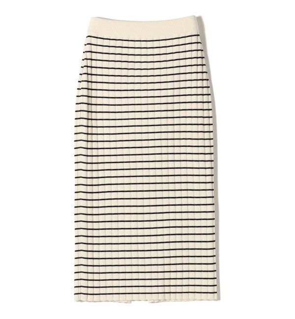 SHIPS for women「〈手洗い可能〉フェルガナ コットン ランダム リブ タイト スカート ◇」|スカート|